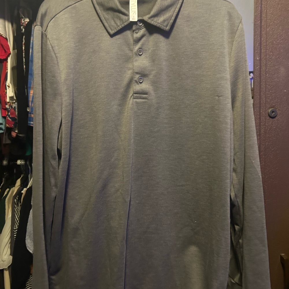STYLUS Charcoal Polo Shirt